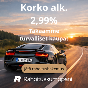 ajoneuvorahoitus korko alk 2,99%